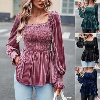 Women's Bandeau Racer Back Tank Top 2 Pieces Outfits Satin Ribbed 3D Portrait Stars and Stripes Casual Club Pride Day Batwing Sleeve Black Pink Royal Blue Embroidered Beaded Layered Long Sleeve